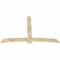 Ekena Millwork Bellingham Rough Sawn Timber Gable Bracket, Douglas Fir, 84"W x 56"H x 2"D x 6"F, 16/12 Pitch GBW084X56X0206BEL00RDF - alternate 3